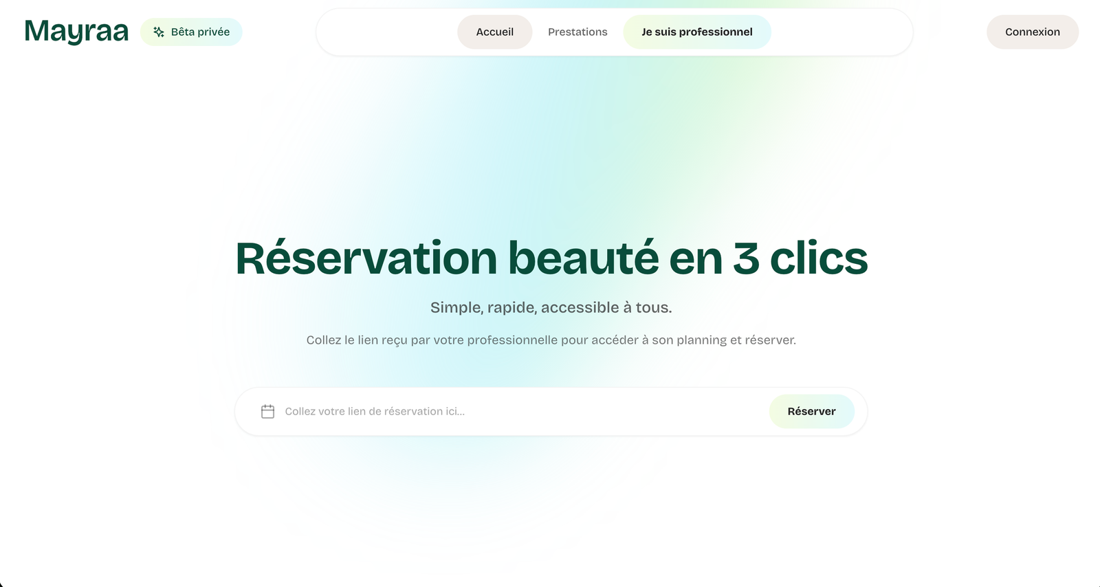 Mayraa - Plateforme de réservation beauté
